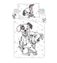 Disney obliečky do postieľky 101 Dalmatins "Play baby" 100 x 135, 40 x 60 cm Jerry Fabrics
