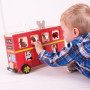 Drevený autobus so zvieratkami Bigjigs Toys