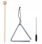 Muzikálny set xylofón, tamburína/bubienok, triangel, 2 maracas vajíčka