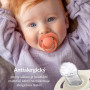 Cumlík svietiaci silikónový dynamický Prime 18 m+ 2 ks Ivory/Blush Lovi