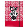 Dosky s gumou A4, Zebra, Cute animals Herlitz