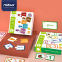 Spojovacie puzzle farieb v angličtine Mideer