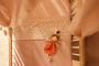 Deka 75 x 100 cm Sprinkle Knit Silk Rose Jollein