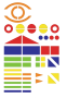 Quercetti Shapes - tvary