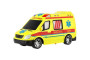 Auto RC ambulancia plast 20 cm na diaľkové ovládanie