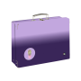 Kufrík lamino hranatý A4 Oxy Next Ombre Purple