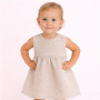 Dojčenské mušelínové šaty Ella linen New Baby