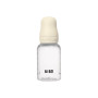 Antikoliková fľaša s kaučukovým cumlíkom 150 ml Bibs
