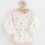 Dojčenská košieľka New Baby Classic II Holka 3ks ružová