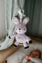 Naťahovací hrací strojček plyš 30 cm záves na postieľku/kočík Babyted