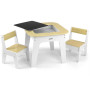 Detský stôl a stoličky Olaf Blocks White Milly Mally