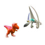 Ramsey & Hromozvod - plastové minifigúrky 2 ks Hodný Dinosaurus